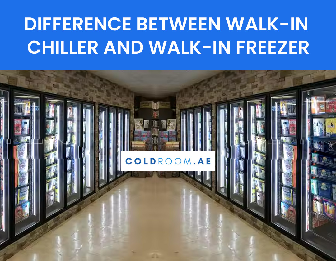 walk in chiller and walk in freezer